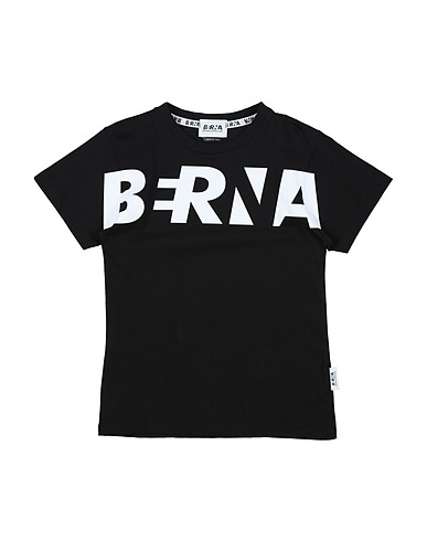 BERNA T-shirt Black 100% Cotton
