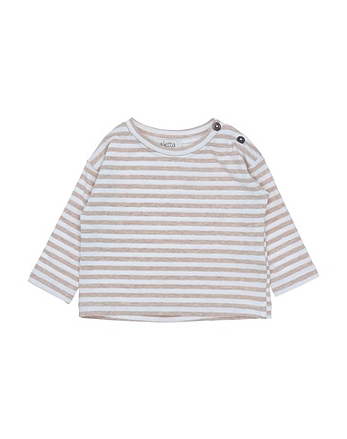 ALETTA T-shirt Beige 94% Coton, 6% Élasthanne