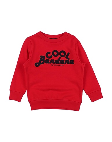PETIT BATEAU Sweatshirt Red 100% Cotton