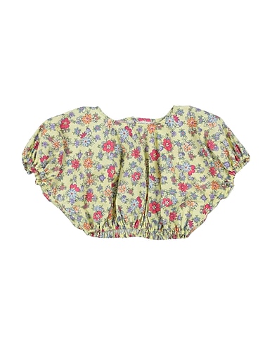 MISS BLUMARINE Top Giallo pastello 100% Cotone