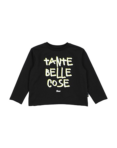 SHOE Sweatshirt Black 95% Cotton, 5% Elastane