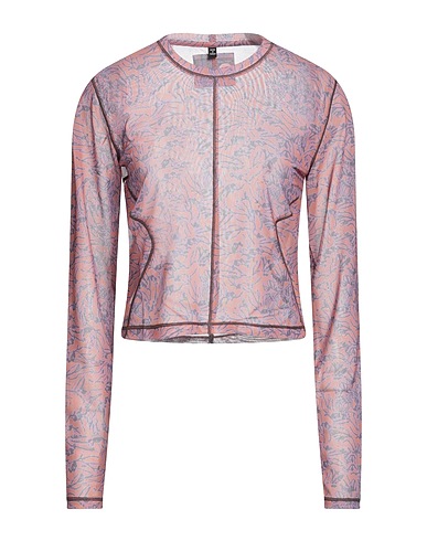 McQ Alexander McQueen Top Orange 94% Polyester, 6% Elastane
