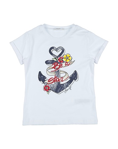 LIU •JO T-shirt White 95% Cotton, 5% Elastane