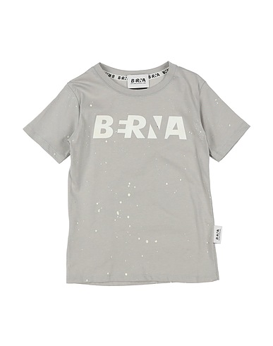BERNA T-shirt Light grey 100% Cotton