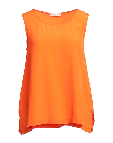BEATRICE .B Top Orange 83% Acetate, 17% Silk
