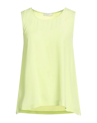 BEATRICE .B Top Light green 83% Acetate, 17% Silk