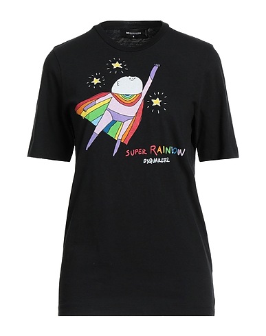 DSQUARED2 T-shirt Black 100% Cotton