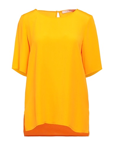 BEATRICE .B Top Marigold 83% Acetate, 17% Silk