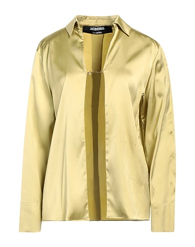 JACQUEMUS Top Sage green 96% Viscose, 4% Elastane