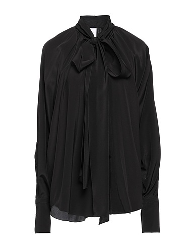 PATOU Camicie e bluse con fiocco Nero 100% Seta