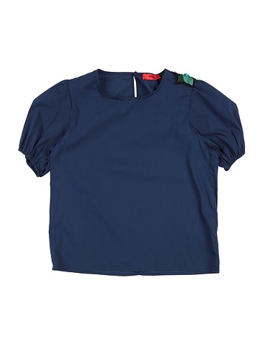 JIJIL JOLIE Blouse Midnight blue 78% Cotton, 19% Polyamide, 3% Elastane