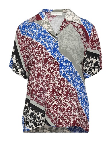BEATRICE .B Floral shirts & blouses Sage green 100% Silk