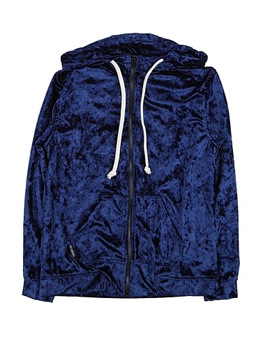 LUXURY LAB Milano Felpa Blu notte 94% Poliestere, 6% Elastan