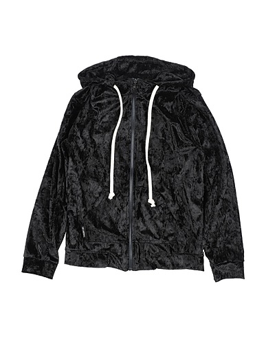 LUXURY LAB Milano Felpa Nero 94% Poliestere, 6% Elastan