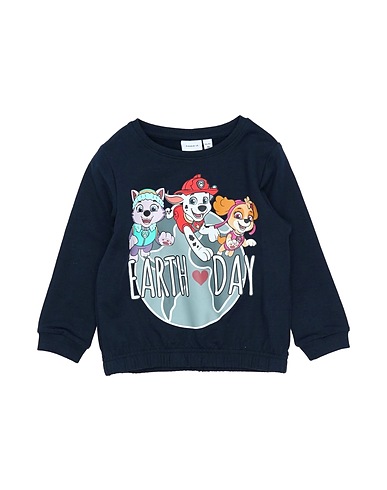 NAME IT® Sweatshirt Midnight blue 95% Cotton, 5% Elastane