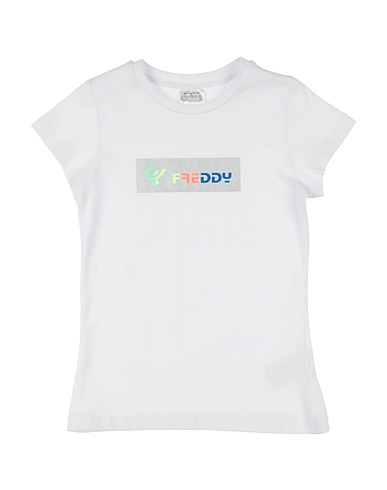 FREDDY T-Shirt Weiß 95% Baumwolle, 5% Elastan