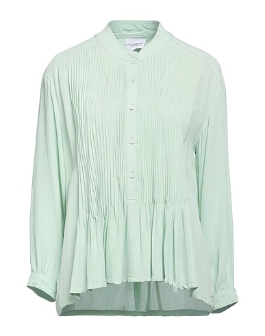 ATOS LOMBARDINI Camicie e bluse tinta unita Verde chiaro 100% Viscosa