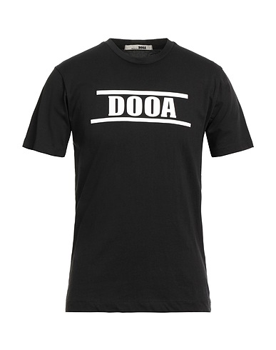 DOOA T-shirt Black 100% Cotton