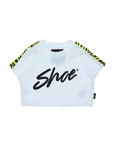 SHOE T-shirt White 100% Cotton