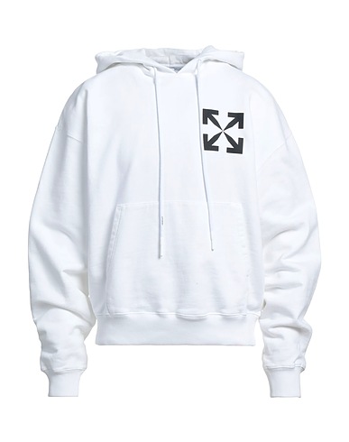 OFF-WHITE™ Sudadera Blanco 100% Algodón, Elastán