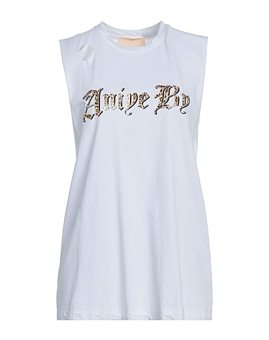 ANIYE BY T-shirt Bianco 100% Cotone