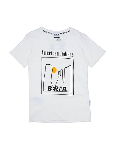 BERNA T-shirt Ivory 100% Cotton