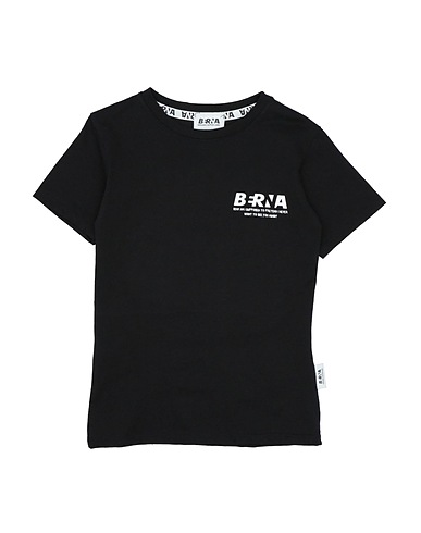 BERNA T-Shirt Schwarz 100% Baumwolle