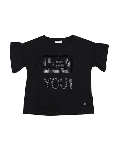 ARTIGLI Girl T-shirt Nero 95% Cotone, 5% Elastan