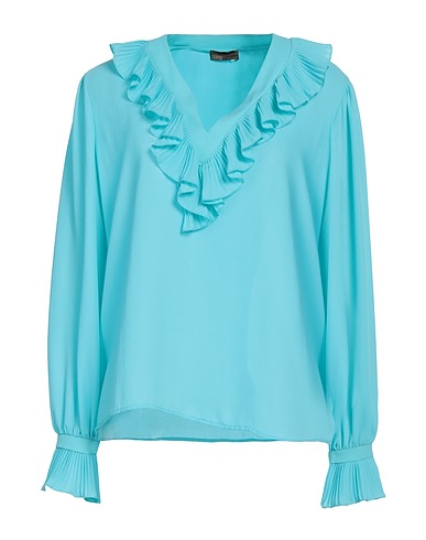 OLLA PARÉG Top Turquoise 97% Polyester, 3% Elastane