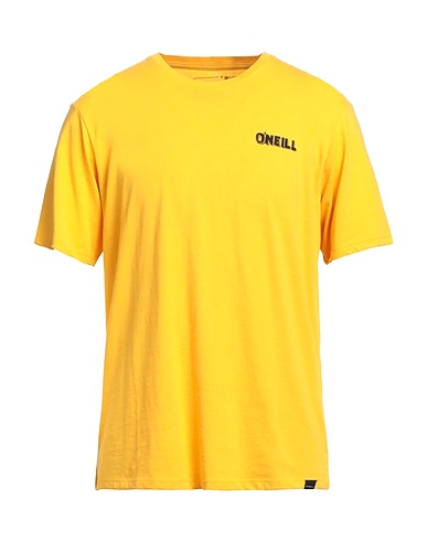 O'NEILL Basic T-Shirt Yellow 60% Cotton, 40% Recycled polyester