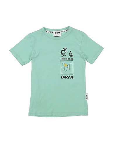BERNA T-shirt Light green 100% Cotton