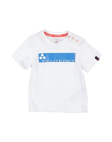 PEUTEREY T-shirt Bianco 100% Cotone