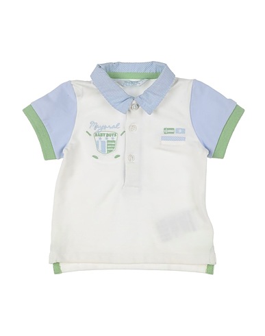 MAYORAL Poloshirt Weiß 92% Baumwolle, 8% Elastan