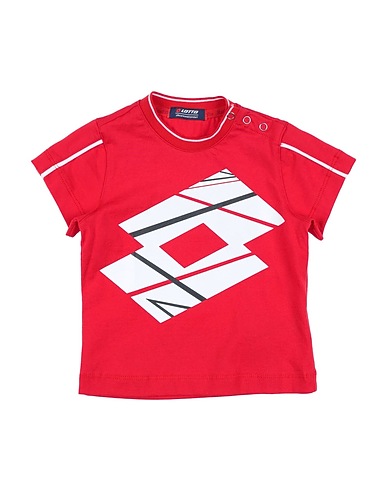 LOTTO T-shirt Red 100% Cotton