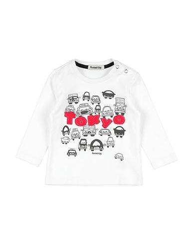 RONNIE KAY T-shirt Bianco 100% Cotone