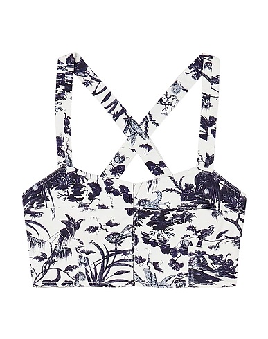 ERDEM Bustier White 100% Cotton