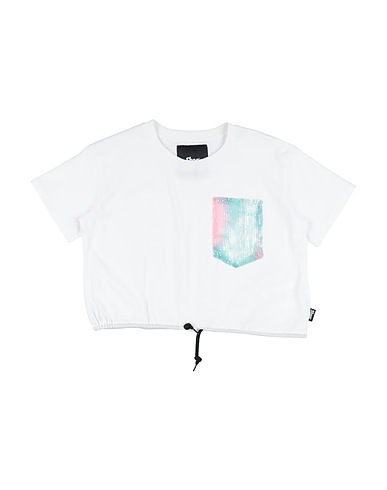 SHOE T-shirt White 60% Cotton, 40% Polyester
