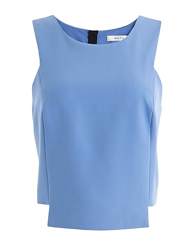 CURRENT/ELLIOTT Top Slate blue 90% Polyester, 10% Elastane