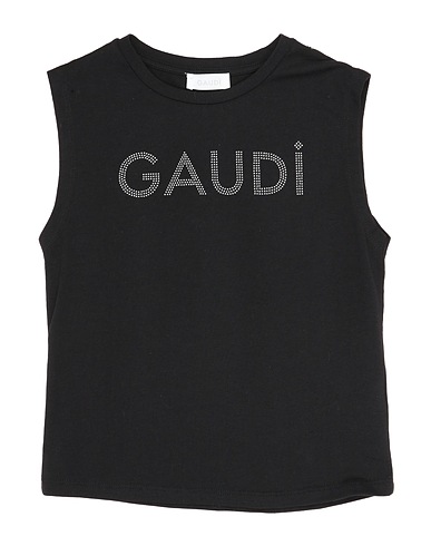 GAUDÌ Canotta Nero 95% Cotone, 5% Elastan