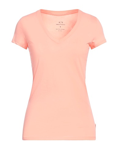 ARMANI EXCHANGE T-shirt Corallo 100% Cotone Pima
