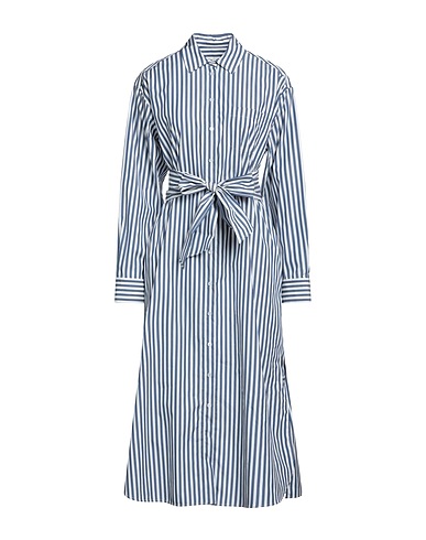 WEEKEND MAX MARA シュミーズドレス ブルーグレー コットン 100%