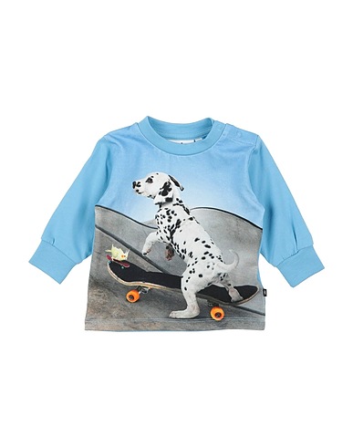 MOLO T-shirt Azure 95% Organic cotton, 5% Elastane