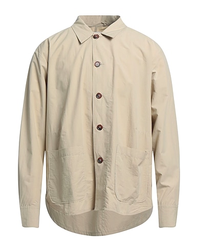 UNIVERSAL WORKS Solid colour shirt Beige 100% Cotton