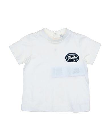 EMPORIO ARMANI T-shirt White 100% Cotton, Elastane