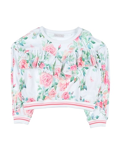 MONNALISA Sweatshirt White 100% Cotton