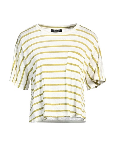 ARAGONA T-shirt Sage green 76% Linen, 24% Cotton