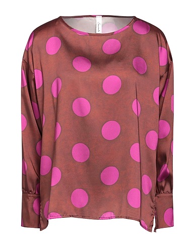 SOUVENIR Top Brown 100% Polyester