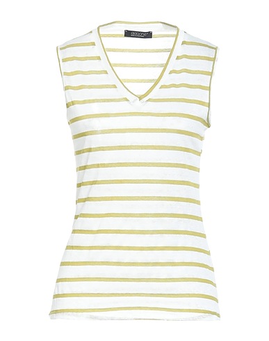 ARAGONA T-shirt Light green 76% Linen, 24% Cotton