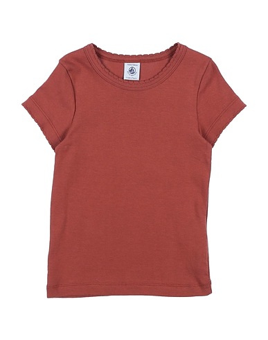 PETIT BATEAU T-shirt Rust 100% Cotton