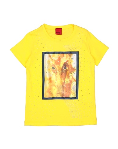 JIJIL JOLIE T-shirt Yellow 100% Cotton